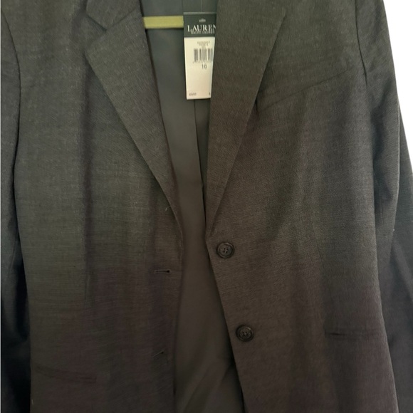 NWT Ralph Lauren Gray Blazer – Size 16 - Picture 4 of 10